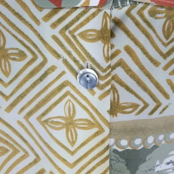 {Portfolio Australia & Kathy Che} SET: Vintage Safari Travel Skirt & Top - Picture 13 of 16